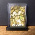 2022 Topps Fire Jose Ramirez #28 Gold Minted Parallel