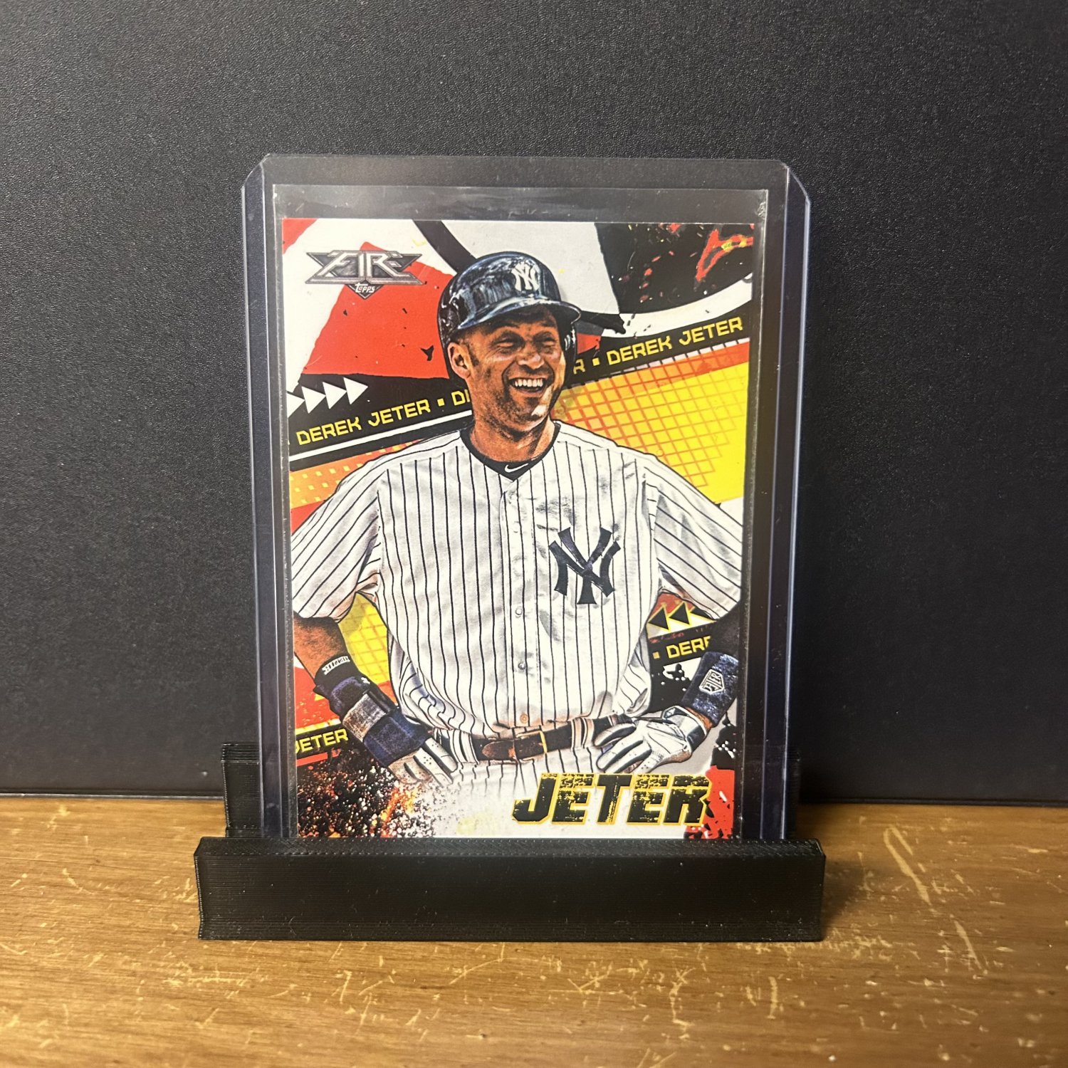 2022 Topps Fire Derek Jeter #114