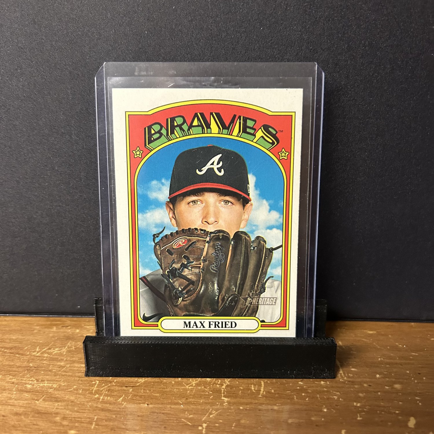 2021 Topps Heritage Max Fried #262