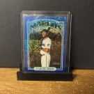 2021 Topps Heritage Starling Marte #131 Blue Sparkle Parallel