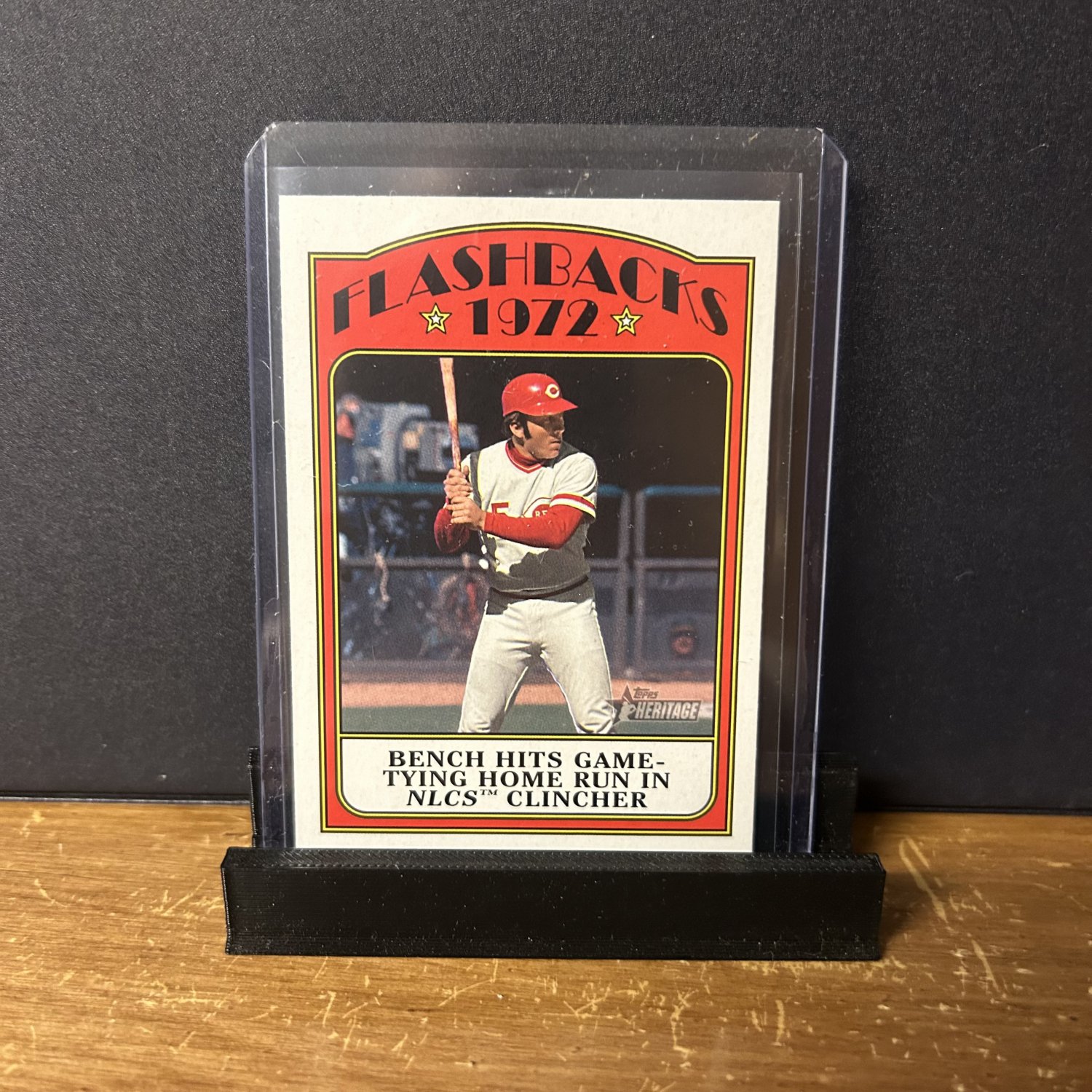 2021 Topps Heritage Baseball Flashbacks Johnny Bench #BFB-JB
