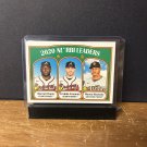 2021 Topps Heritage Marcell Ozuna/Freddie Freeman/Manny Machado #87 LL