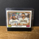 2022 Topps Heritage Combo Cards Vladimir Guerrero Jr./Fernando Tatis Jr. #CC-1