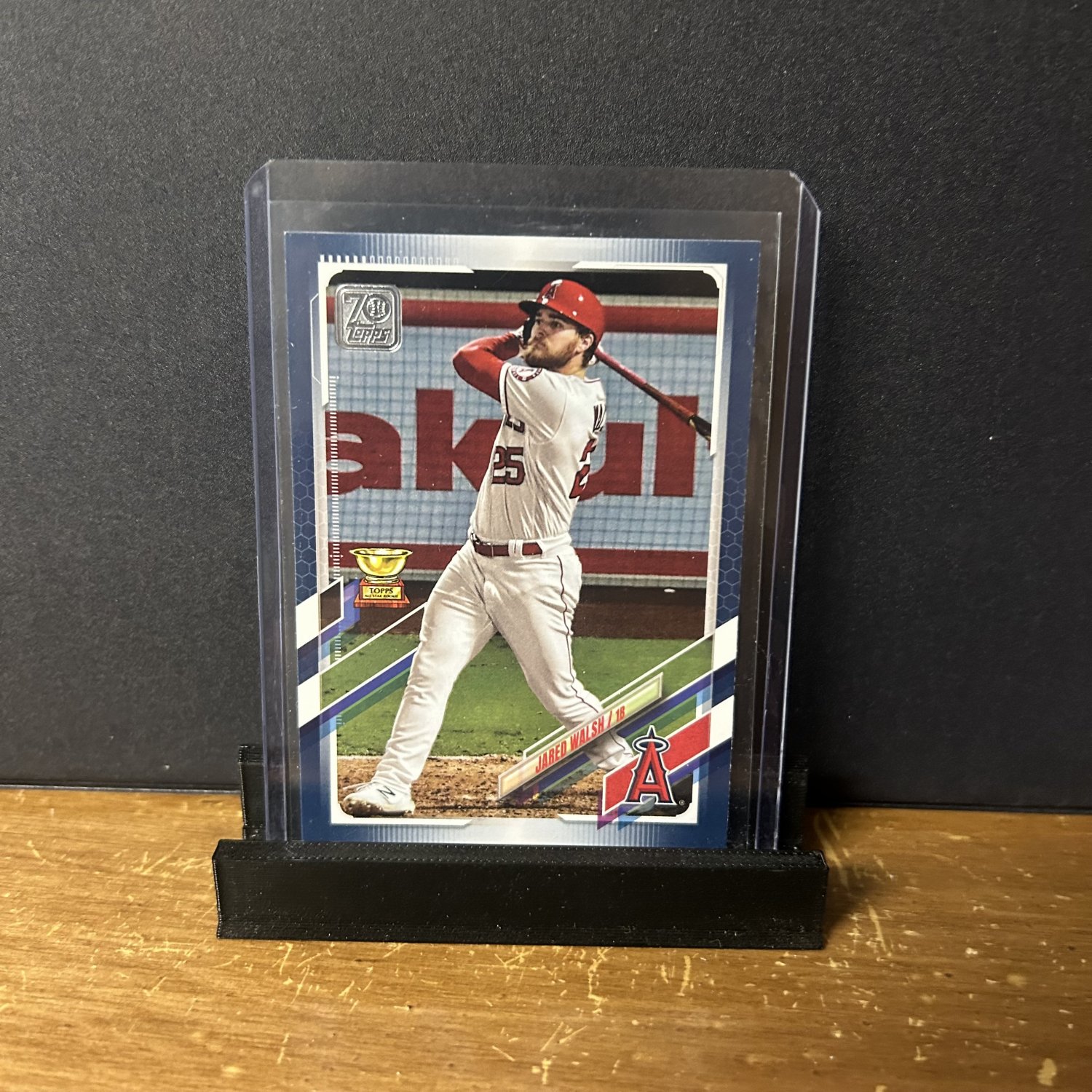 2021 Topps Jared Walsh #575 Blue Parallel