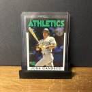 2021 Topps '86 Jose Canseco #86B-22