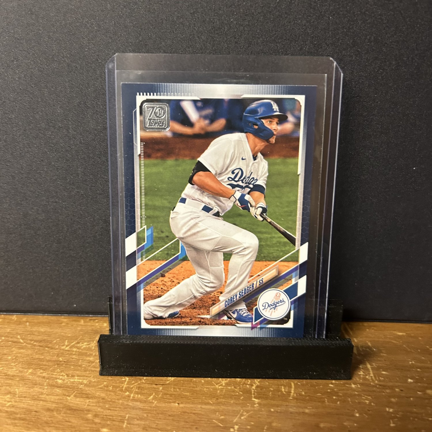 2021 Topps Corey Seager #450 Blue Parallel
