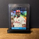 2025 Topps Archives Ryan Howard #41 Black Foilboard