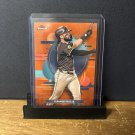 2025 Topps Finest Fernando Tatis Jr. #184 Uncommon Orange Refractor 16/20