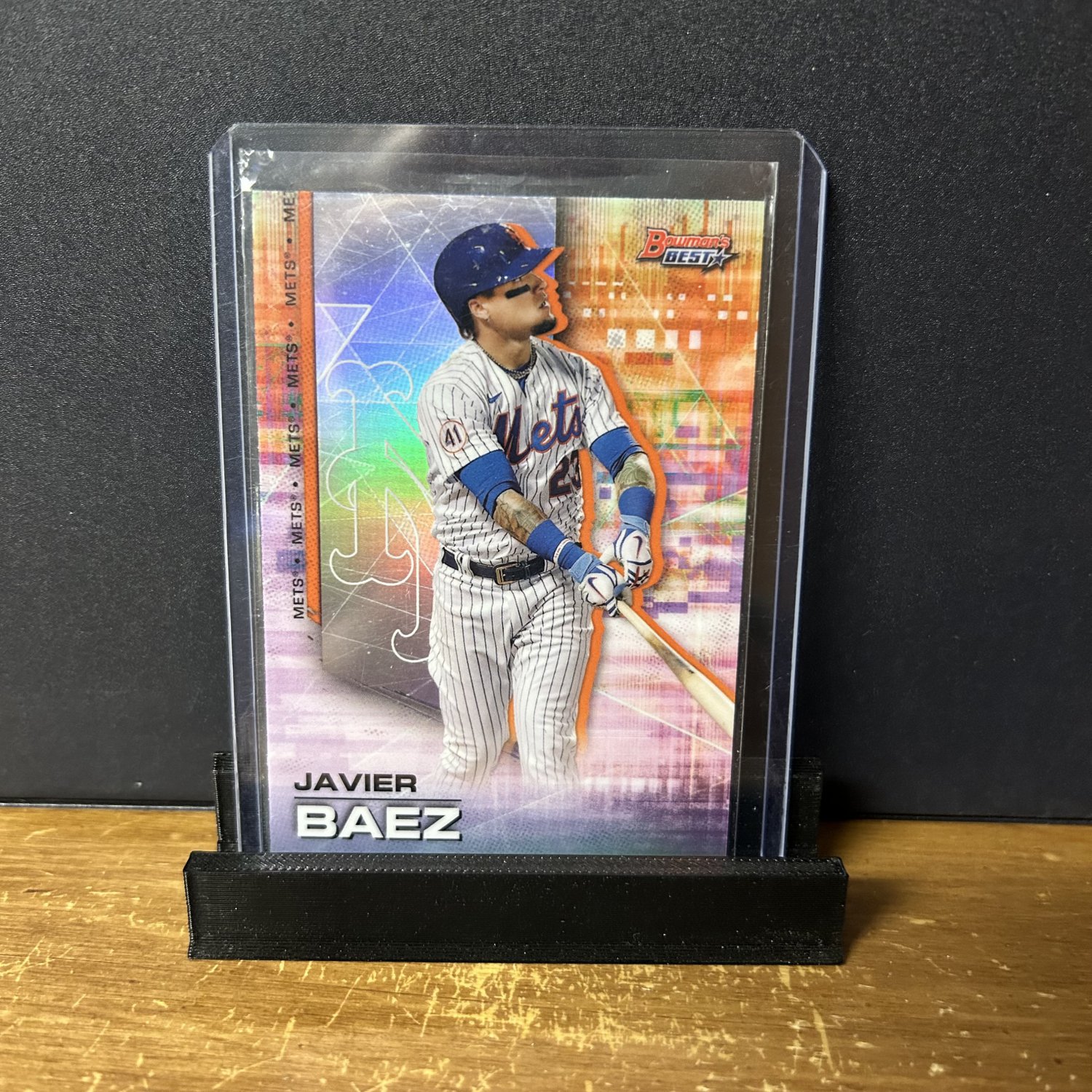 2021 Bowman's Best Javier Baez #74 Refractor