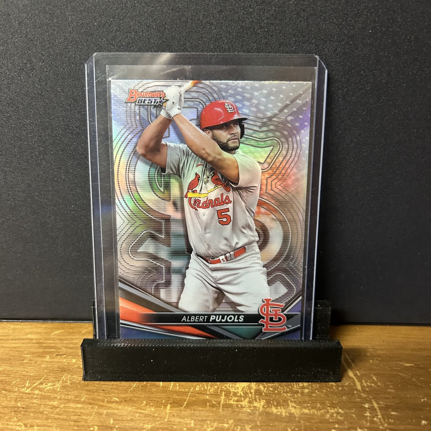 2022 Bowman's Best Albert Pujols #21 Refractor