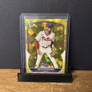 2023 Bowman Chrome Sapphire Justin Crawford #BCP-217 Yellow Refractor 35/50