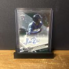 2017 Topps Rookie Autograph Lewis Brinson #RA-LB RC Green Refractor 87/99