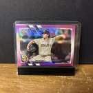 2021 Topps Chrome Ryan Weathers #97 RC Pink Refractor