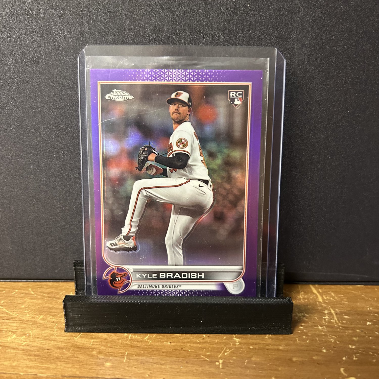 2022 Topps Chrome Update Kyle Bradish #USC105 RC Purple Refractor