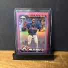 2024 Topps Chrome J.P. Martinez #294 RC Pink Refractor