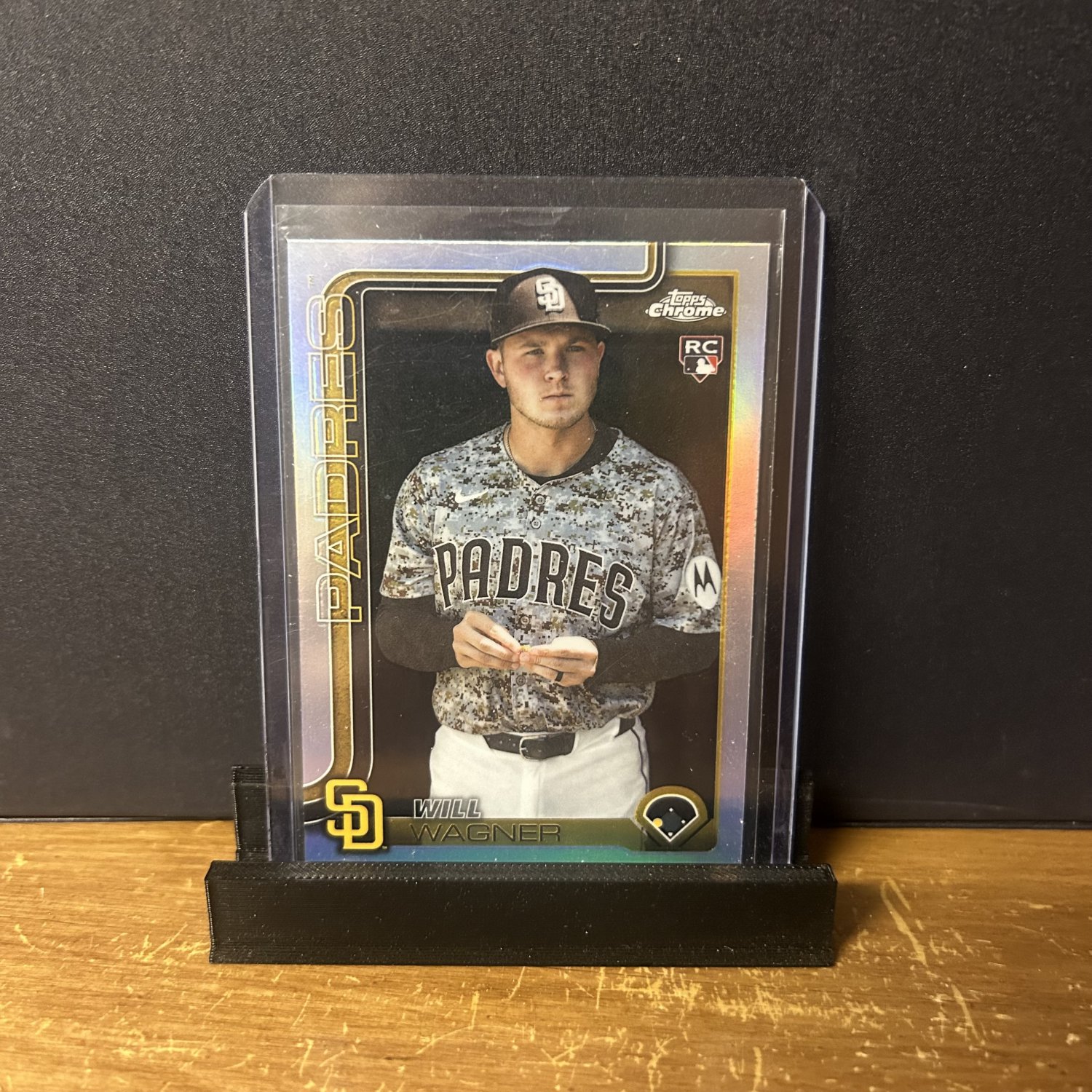2025 Topps Chrome Update Will Wagner #USC111 RC Refractor