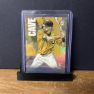 2019 Topps Fire Jake Cave #88 RC Gold Minted Parallel