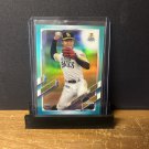 2021 Topps Chrome NPB Jumpei Kawarada #149 RC Aqua Refractor 020/199