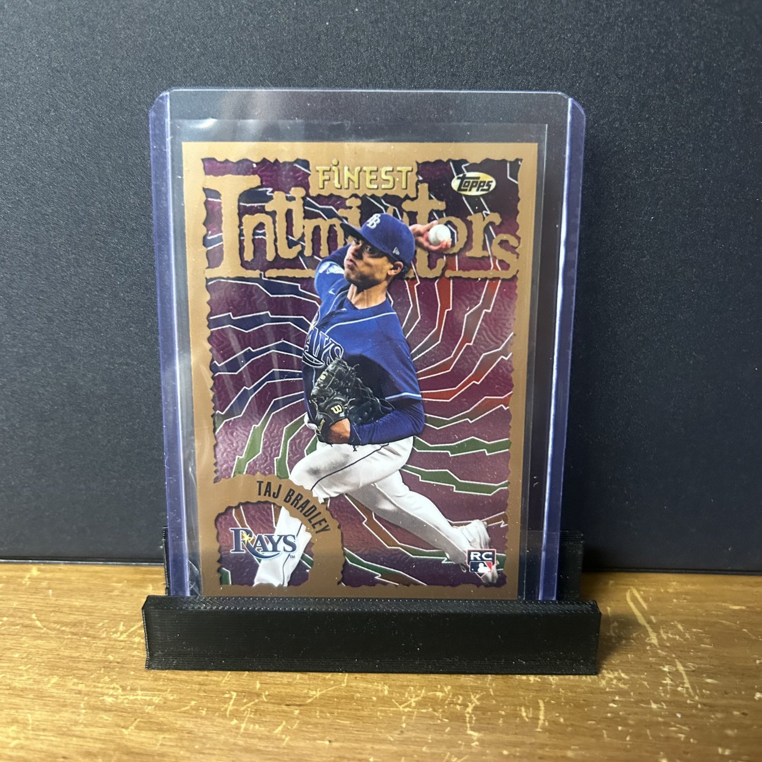 2023 Topps Finest Flashbacks Intimidators Taj Bradley #I17 RC