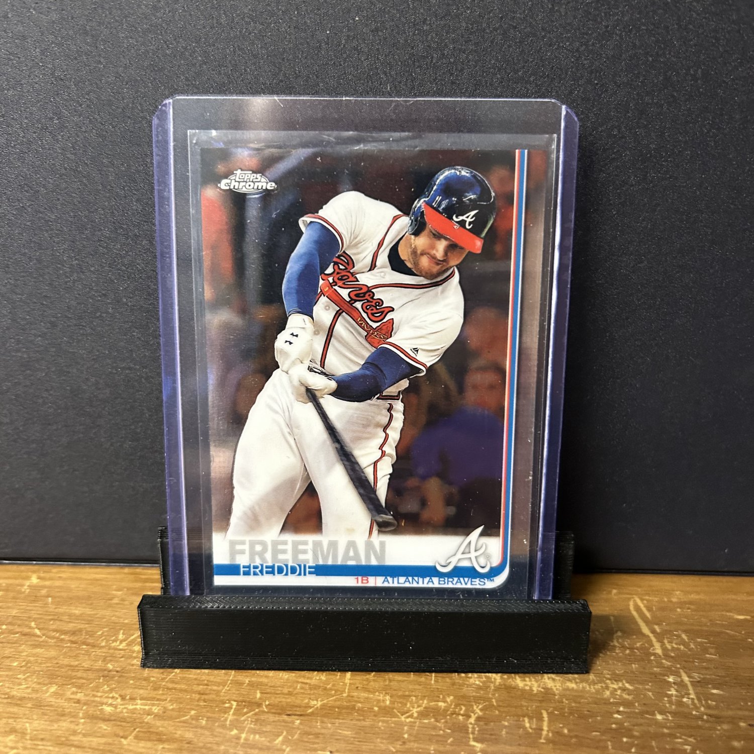 2019 Topps Chrome Freddie Freeman #87