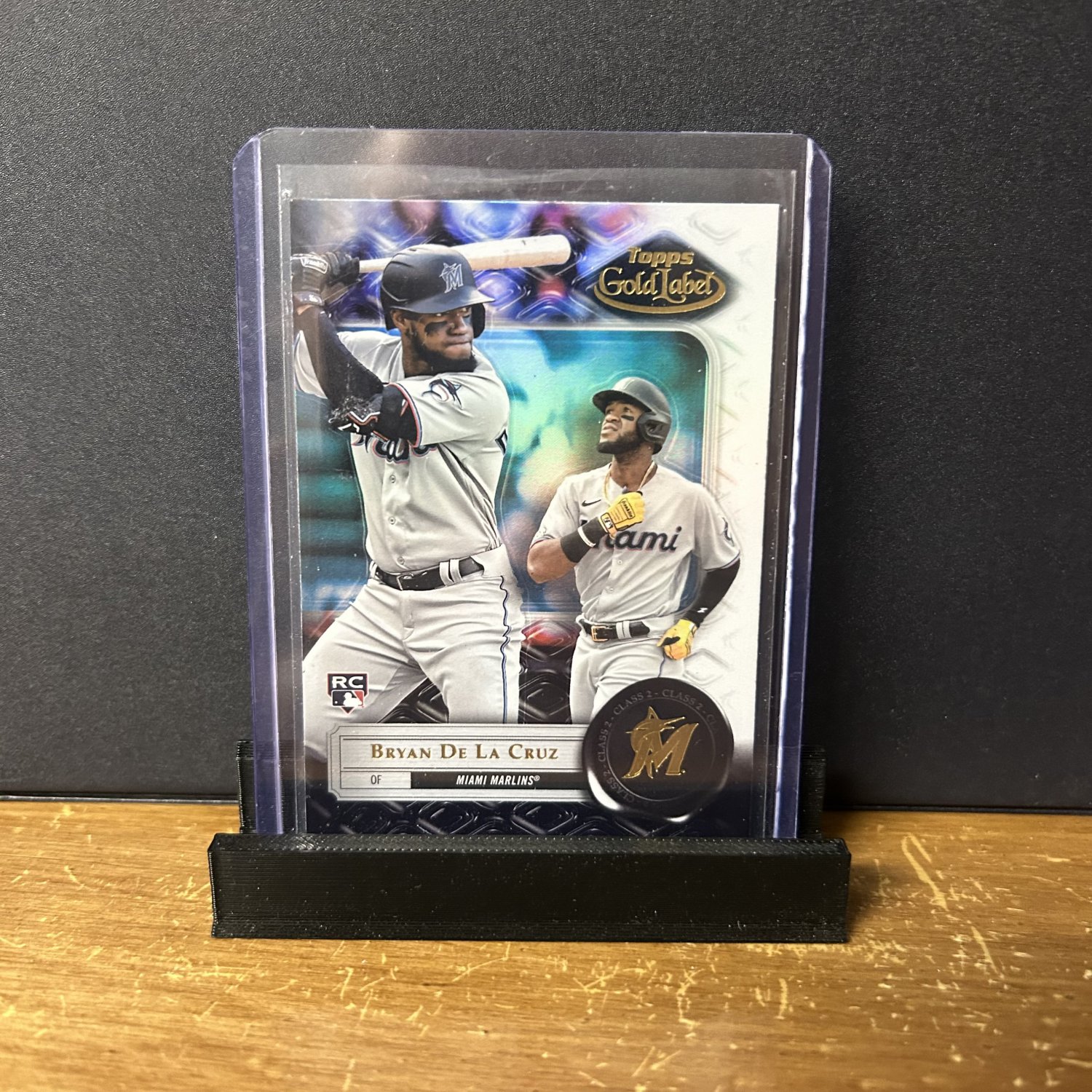 2022 Topps Gold Label Bryan De La Cruz #65 RC Class 2