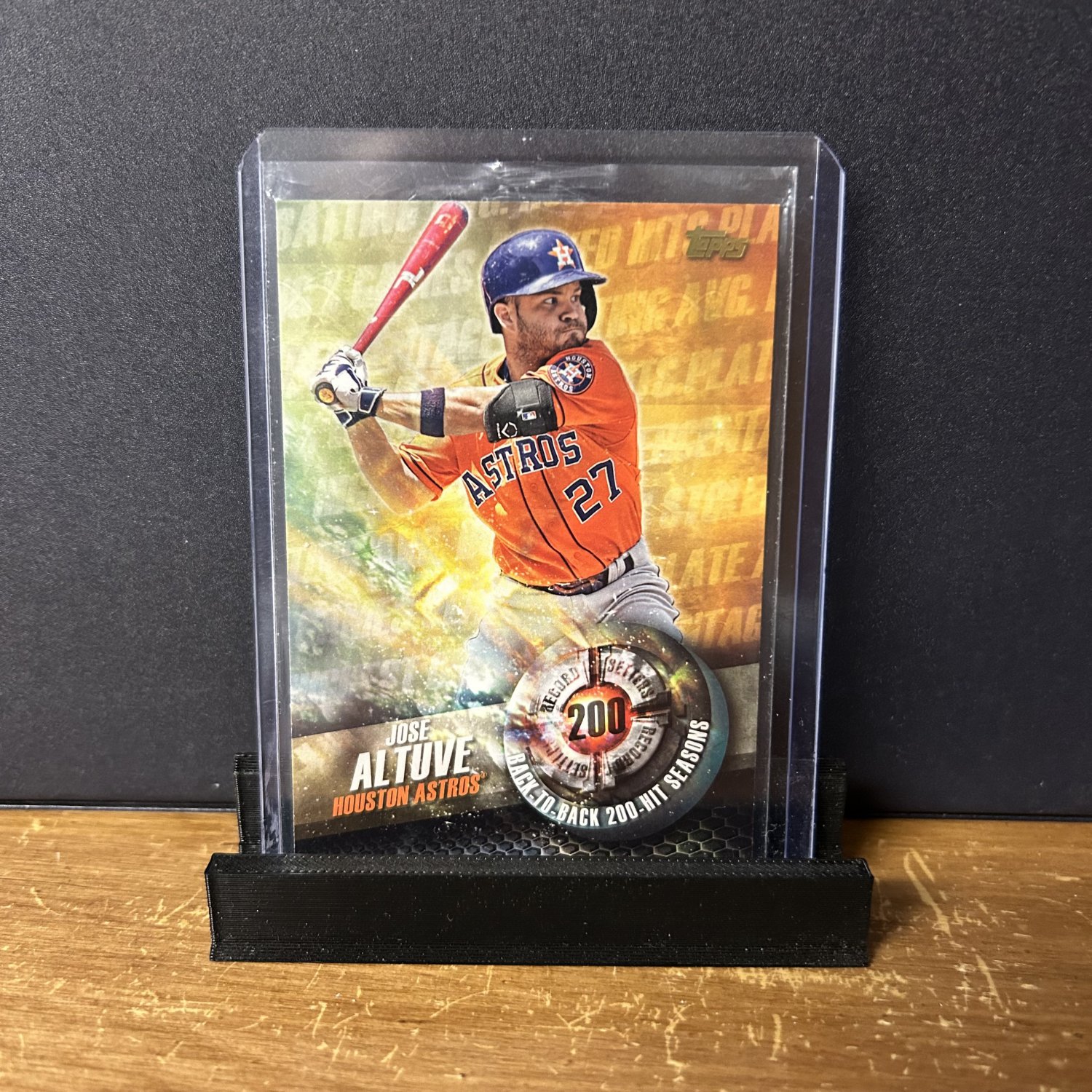 2016 Topps Record Setters Jose Altuve #RS-15