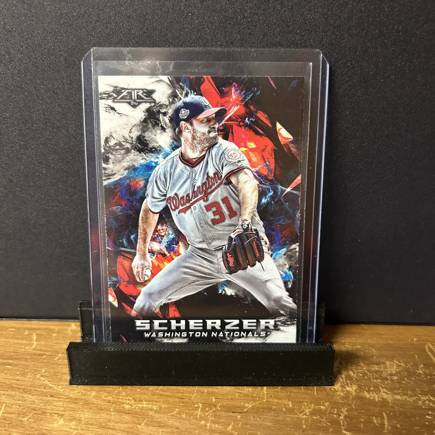 2018 Topps Fire Max Scherzer #60
