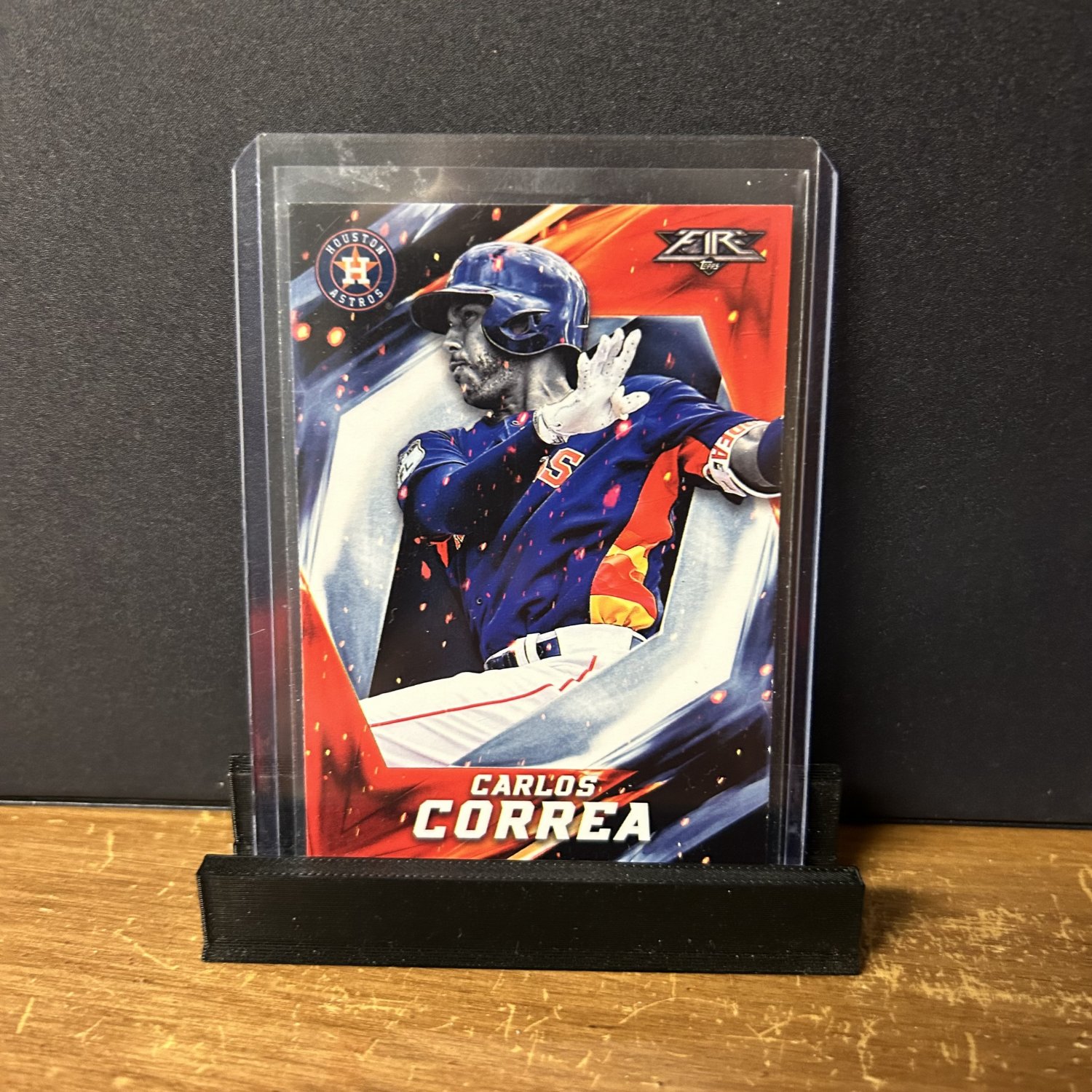 2017 Topps Fire Carlos Correa #128