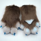 Fursuit Handpaws Custom Made Furry Paws | Faux Fur Cosplay Costume Accessories for Conventions Fursuit Handpaws Custom Made Furry Paws | Faux Fur Cosplay Costume Accessories for Conventions