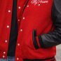 "My Person" Valentine's Day Varsity Jacket - Red & Black