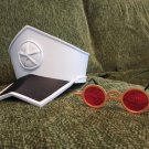 Quilge Opie Glasses Hat Cosplay