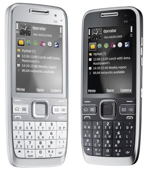 E55 Dual sim Quadband TV Unlocked Cell Phone 2G TF Nokia E55 Style