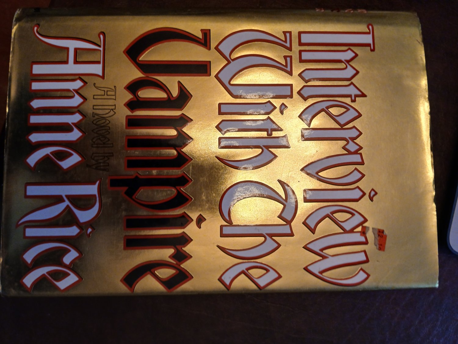 Interview With The Vampire - Anne Rice Hardcovered Book