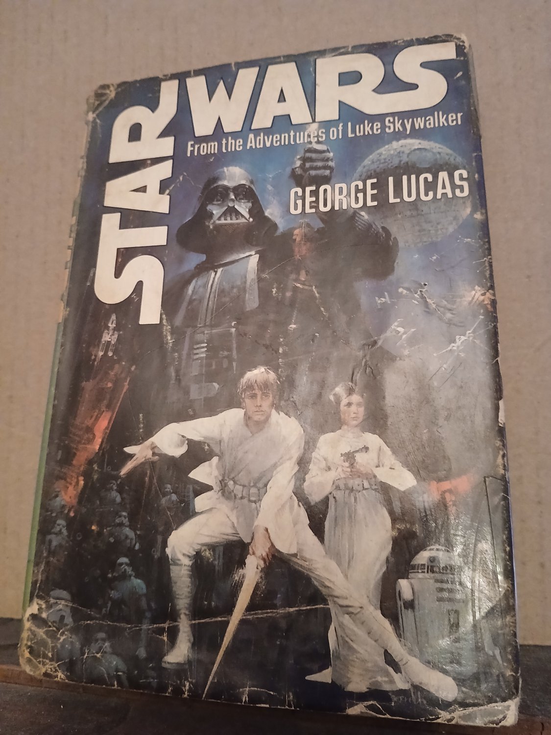 Star Wars: From the Adventures of Luke Skywalker 1976 Hard Cover Book Club Edition With Dust Jacket