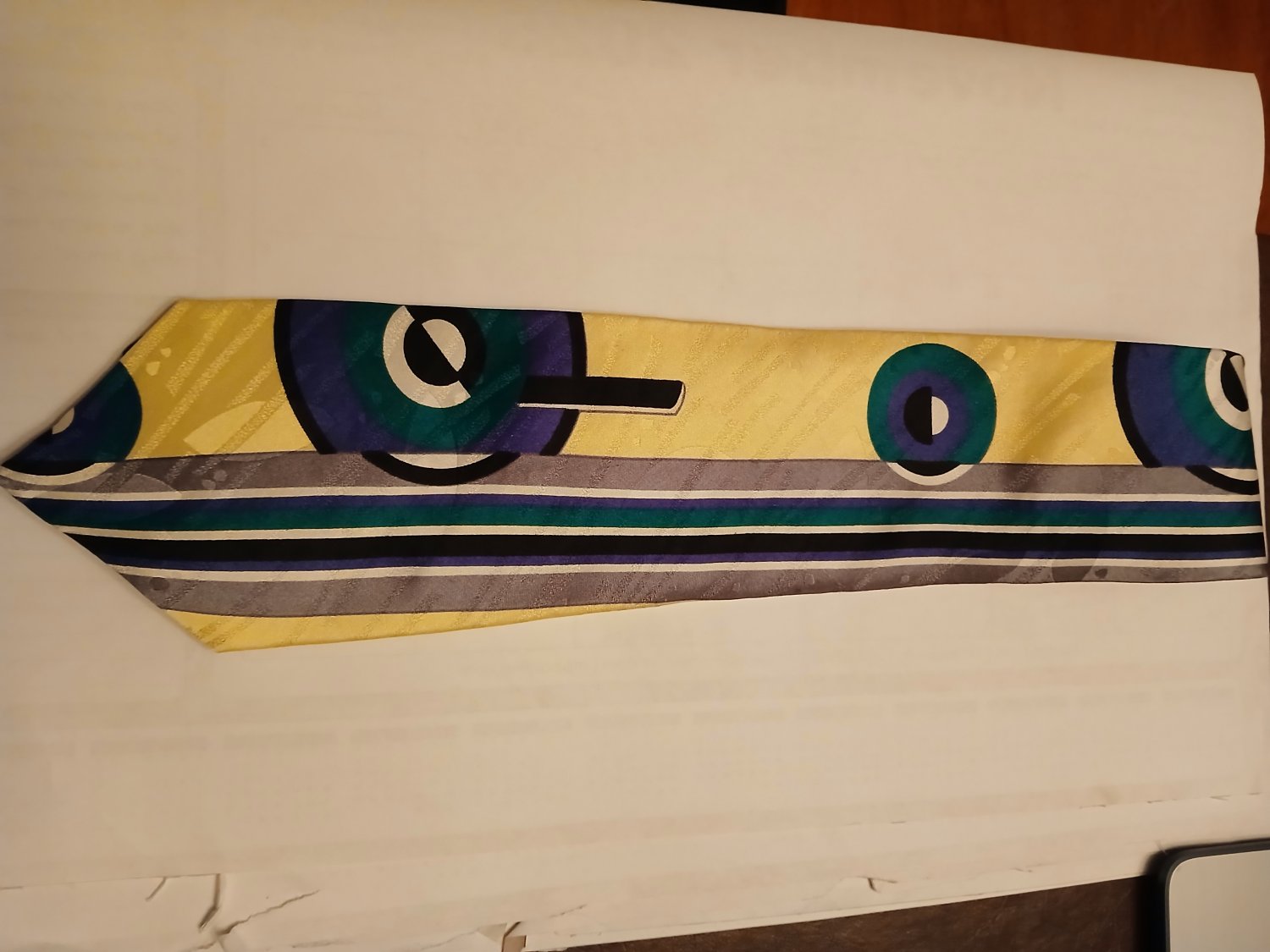 Oscar De La Renta Couture Collection Mens Neck Tie 100% Silk Made in the USA