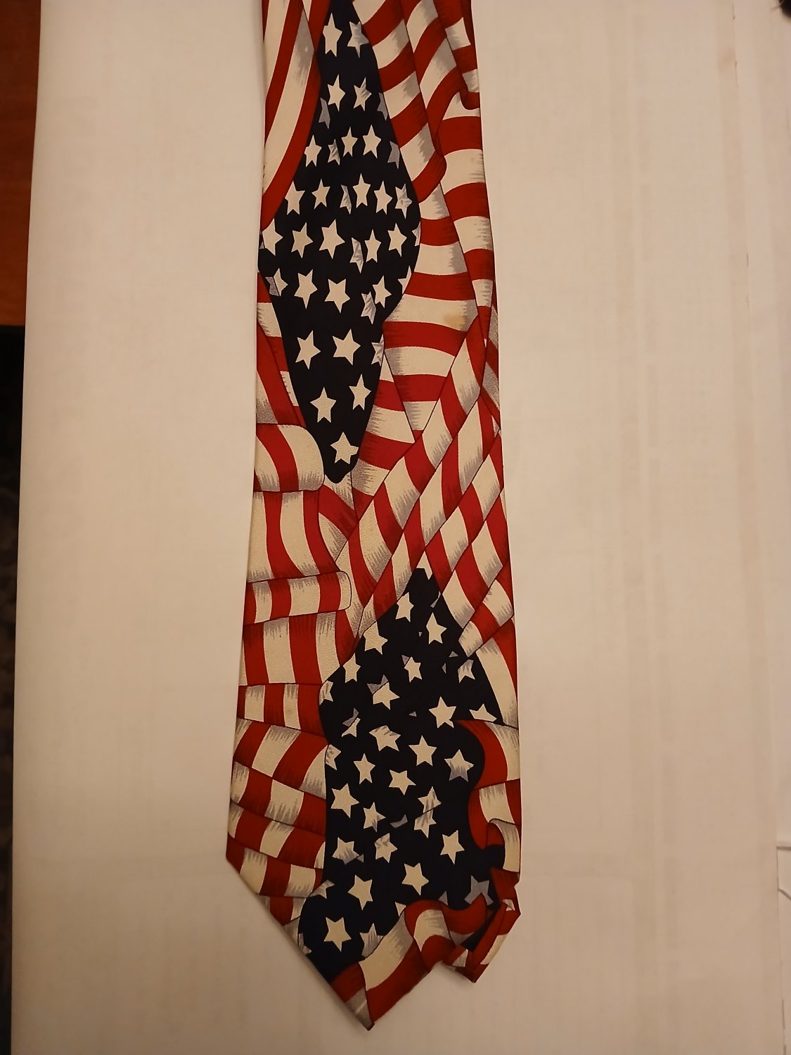 Wolfmark American Flag Neck Tie