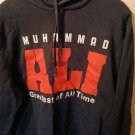 Muhammad Ali Greatest of All Time Black Hoodie Size Large