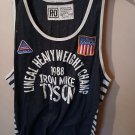 Rare Roots of Fight Iron Mike '88 Triblend Striped Tank Mike Tyson Size XL