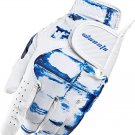 wosofe Golf Glove for Men's Left Hand White Soft Leather Breathable Professional Golf Hand Wear