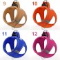 Breathable Reflective Dog Harness Easy Step-In Safety Vest Brown / Orange / Navy Blue / Hot Pink USG