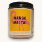 Bath Body Works Mango Mai Tai Scented Candle Essential Oils Jar Tropical Fragrance USG