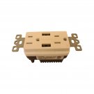 LITESUN LQ-2 Wall Outlet with USB High Speed Charger 3.1A Plate - geniy