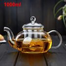 1000ml Borosilicate Glass Teapot with Infuser – Heat-Resistant Flower Tea Pot