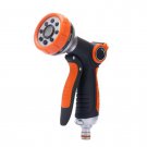 8-Pattern High Pressure Garden Hose Spray Gun for Car Wash & Watering