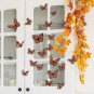 12pcs 3D Monarch Butterfly Wall Decals â PVC Decorative Stickers for Home and Party Decor