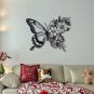 Metal Butterfly Wall Art â Decorative Iron Wall Hanging for Living Room and Bedroom