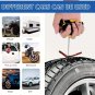 Emergency Tire Repair Kit â Rubber Strips & T-Handle Tools for Quick Puncture Repair (25 pcs)