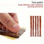 Emergency Tire Repair Kit â Rubber Strips & T-Handle Tools for Quick Puncture Repair (25 pcs)