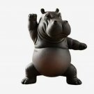 Mini Hippo Yoga Figurine Resin Statue – Decorative Gift for Yoga and Meditation Spaces