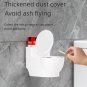 Toilet-Shaped Wall Mounted Ashtray with Lid &acirc;�� Creative Bathroom Smoking Ash Holder